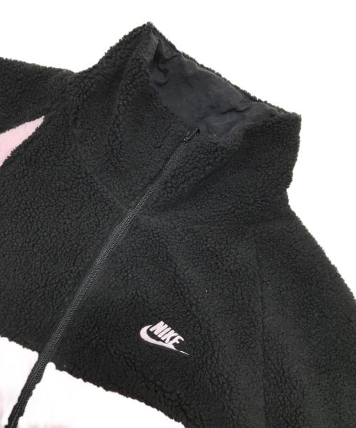 NIKE（ナイキ）NIKE (ナイキ) BIG SWOOSH BOA JACKET/リバーシブルフリースジャケット ブラック サイズ:Ｌの古着・服飾アイテム