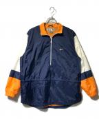 NIKEナイキ）の古着「プルオーバーナイロンジャケット」｜ネイビー