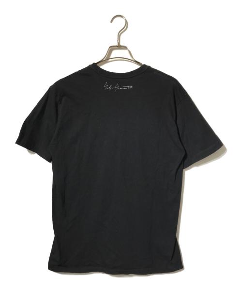 discord Yohji Yamamoto（ディスコード ヨウジヤマモト）discord Yohji Yamamoto (ディスコード ヨウジヤマモト) バックロゴtシャツ/半袖Tシャツ ブラック サイズ:3の古着・服飾アイテム