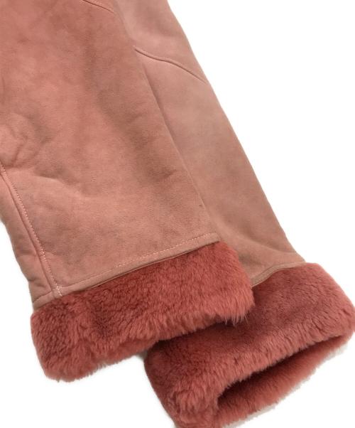 LOEWE（ロエベ）LOEWE (ロエベ) ムートンジャケット ピンク サイズ:42の古着・服飾アイテム