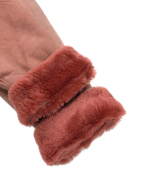 LOEWE（ロエベ）LOEWE (ロエベ) ムートンジャケット ピンク サイズ:42の古着・服飾アイテム