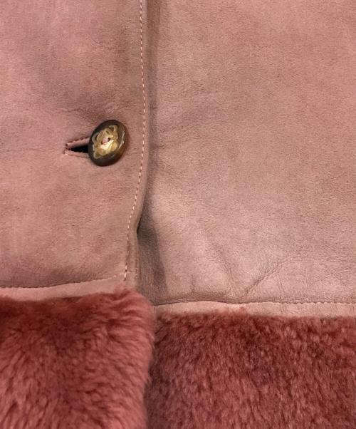 LOEWE（ロエベ）LOEWE (ロエベ) ムートンジャケット ピンク サイズ:42の古着・服飾アイテム