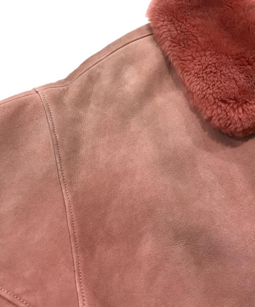 LOEWE（ロエベ）LOEWE (ロエベ) ムートンジャケット ピンク サイズ:42の古着・服飾アイテム