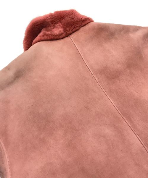 LOEWE（ロエベ）LOEWE (ロエベ) ムートンジャケット ピンク サイズ:42の古着・服飾アイテム