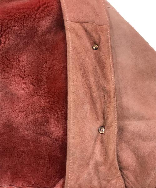 LOEWE（ロエベ）LOEWE (ロエベ) ムートンジャケット ピンク サイズ:42の古着・服飾アイテム