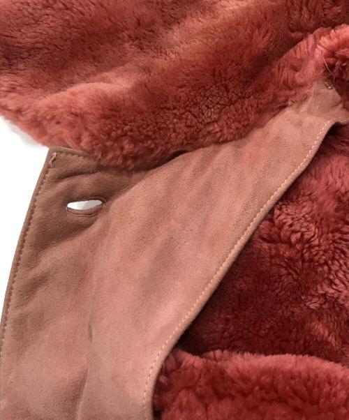 LOEWE（ロエベ）LOEWE (ロエベ) ムートンジャケット ピンク サイズ:42の古着・服飾アイテム