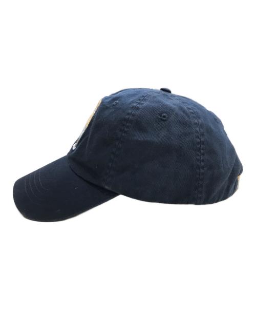 POLO RALPH LAUREN（ポロ・ラルフローレン）POLO RALPH LAUREN (ポロ・ラルフローレン) ポロベア刺繍キャップ ネイビーの古着・服飾アイテム