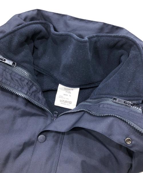 SIOEN（シオエン）SIOEN (シオエン) スタンドカラーナイロンジャケット ネイビー サイズ:不明の古着・服飾アイテム