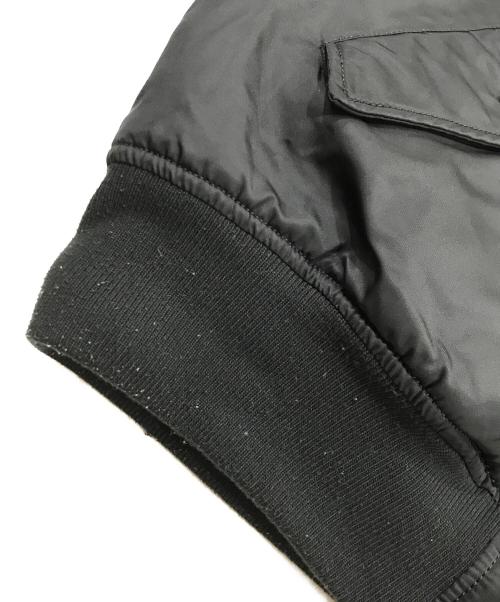 SUPREME（シュプリーム）SUPREME (シュプリーム) FAUX FUR REVERSIBLE MA-1（フェイクファー リバーシブル　エムエー１） ブラック サイズ:Lの古着・服飾アイテム