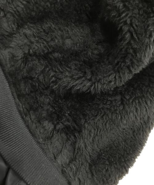 SUPREME（シュプリーム）SUPREME (シュプリーム) FAUX FUR REVERSIBLE MA-1（フェイクファー リバーシブル　エムエー１） ブラック サイズ:Lの古着・服飾アイテム