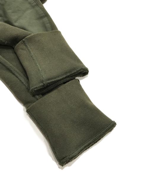 LOOPWHEELER（ループウィラー）LOOPWHEELER (ループウィラー) ワッペンジップアップフーディ カーキ サイズ:Lの古着・服飾アイテム