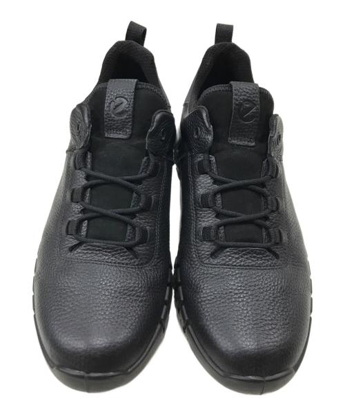 ECCO（エコー）ECCO (エコー) GRUUV ブラック サイズ:EU42/US8-8.5/UK8-8.5の古着・服飾アイテム