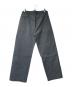 Ets MATERIAUX (マテリオ) メランジキャンバスパンツ グレー サイズ:S：10000円