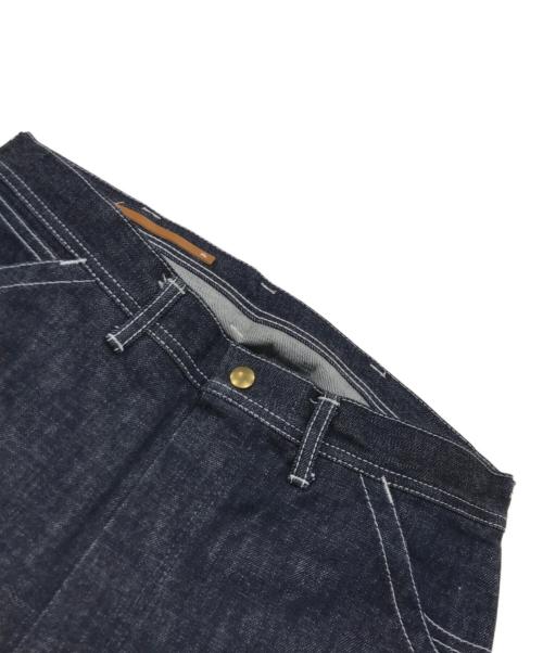 SCYEBASICS（サイベーシックス）SCYEBASICS (サイベーシックス) ペグトップ ヒップガゼット サンホアキン テーパード デニムパンツ インディゴ サイズ:29の古着・服飾アイテム