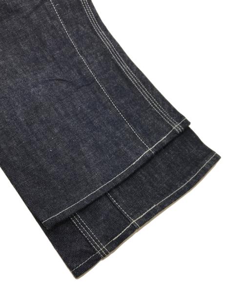 SCYEBASICS（サイベーシックス）SCYEBASICS (サイベーシックス) ペグトップ ヒップガゼット サンホアキン テーパード デニムパンツ インディゴ サイズ:29の古着・服飾アイテム