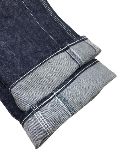 SCYEBASICS（サイベーシックス）SCYEBASICS (サイベーシックス) ペグトップ ヒップガゼット サンホアキン テーパード デニムパンツ インディゴ サイズ:29の古着・服飾アイテム