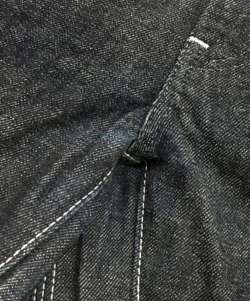 SCYEBASICS（サイベーシックス）SCYEBASICS (サイベーシックス) ペグトップ ヒップガゼット サンホアキン テーパード デニムパンツ インディゴ サイズ:29の古着・服飾アイテム