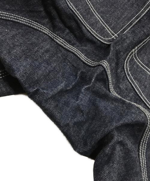 SCYEBASICS（サイベーシックス）SCYEBASICS (サイベーシックス) ペグトップ ヒップガゼット サンホアキン テーパード デニムパンツ インディゴ サイズ:29の古着・服飾アイテム