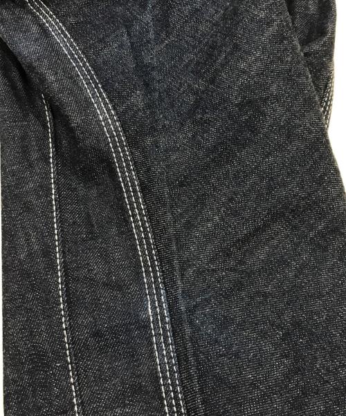 SCYEBASICS（サイベーシックス）SCYEBASICS (サイベーシックス) ペグトップ ヒップガゼット サンホアキン テーパード デニムパンツ インディゴ サイズ:29の古着・服飾アイテム