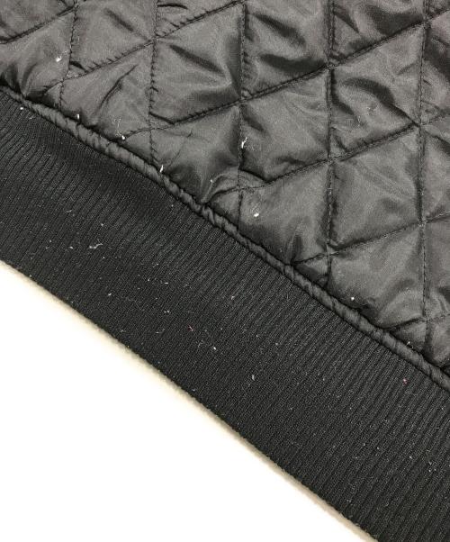 LEFLAH（レフラー）LEFLAH (レフラー) レザー切替スタジャン ブラック サイズ:Lの古着・服飾アイテム