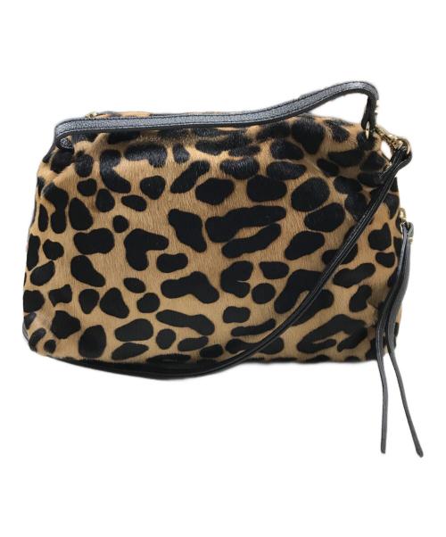 GIANNI CHIARINI（ジャンニ キアリーニ）GIANNI CHIARINI (ジャンニ キアリーニ) レオパード柄ショルダーバッグ ブラウンの古着・服飾アイテム
