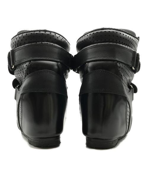 JUNYA WATANABE COMME des GARCONS（(ジュンヤワタナベ コムデギャルソン）JUNYA WATANABE COMME des GARCONS (ジュンヤワタナベ コムデギャルソン) ハイカットレザースニーカー ブラック サイズ:不明の古着・服飾アイテム