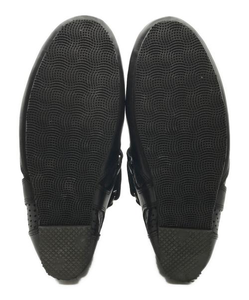 JUNYA WATANABE COMME des GARCONS（(ジュンヤワタナベ コムデギャルソン）JUNYA WATANABE COMME des GARCONS (ジュンヤワタナベ コムデギャルソン) ハイカットレザースニーカー ブラック サイズ:不明の古着・服飾アイテム