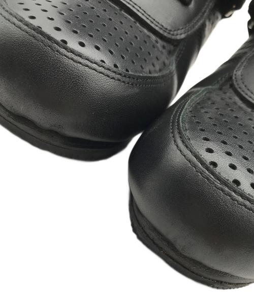 JUNYA WATANABE COMME des GARCONS（(ジュンヤワタナベ コムデギャルソン）JUNYA WATANABE COMME des GARCONS (ジュンヤワタナベ コムデギャルソン) ハイカットレザースニーカー ブラック サイズ:不明の古着・服飾アイテム