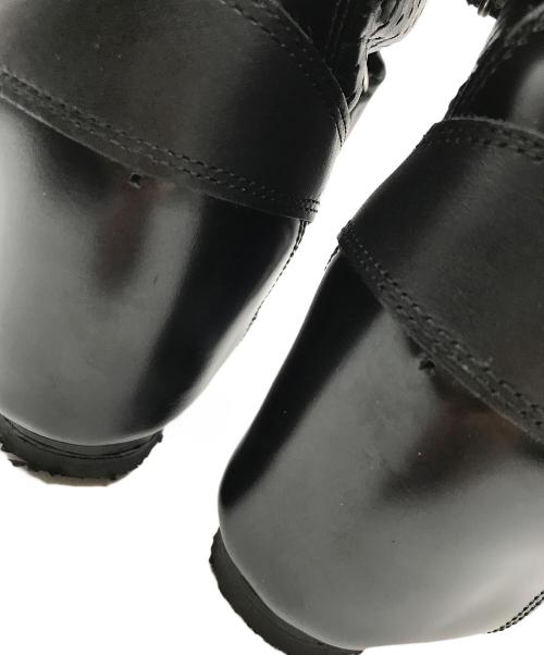JUNYA WATANABE COMME des GARCONS（(ジュンヤワタナベ コムデギャルソン）JUNYA WATANABE COMME des GARCONS (ジュンヤワタナベ コムデギャルソン) ハイカットレザースニーカー ブラック サイズ:不明の古着・服飾アイテム