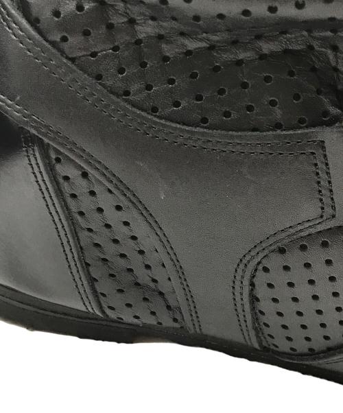 JUNYA WATANABE COMME des GARCONS（(ジュンヤワタナベ コムデギャルソン）JUNYA WATANABE COMME des GARCONS (ジュンヤワタナベ コムデギャルソン) ハイカットレザースニーカー ブラック サイズ:不明の古着・服飾アイテム