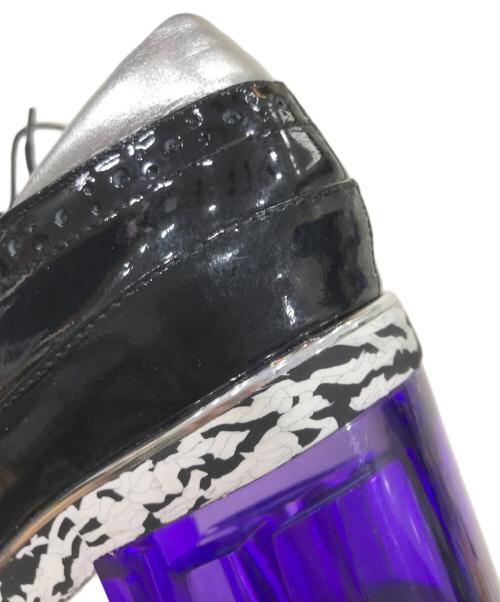 UNITED NUDE（ユナイテッドヌード）UNITED NUDE (ユナイテッドヌード) クリアヒールローファー ブラック サイズ:38の古着・服飾アイテム