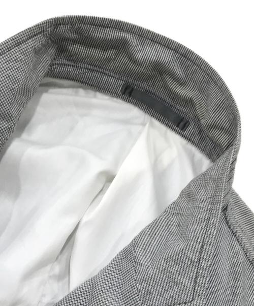 COMME des GARCONS HOMME（コムデギャルソン オム）COMME des GARCONS HOMME (コムデギャルソン オム) 製品染めテーラードジャケット グレー サイズ:Lの古着・服飾アイテム