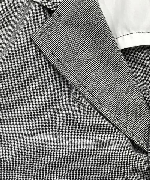 COMME des GARCONS HOMME（コムデギャルソン オム）COMME des GARCONS HOMME (コムデギャルソン オム) 製品染めテーラードジャケット グレー サイズ:Lの古着・服飾アイテム