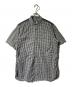 COMME des GARCONS JUNYA WATANABE MAN（コム デ ギャルソン ジュンヤ ワタナベ マン）の古着「ギンガムチェックショートスリーブシャツ」｜ブラック