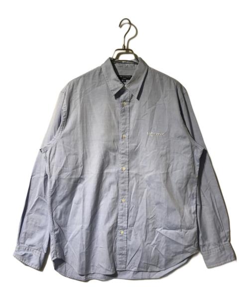 COMME des GARCONS（コムデギャルソン）COMME des GARCONS (コムデギャルソン) オックスフォード ドレス シャツ ブルー サイズ:Lの古着・服飾アイテム
