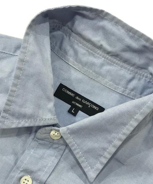 COMME des GARCONS（コムデギャルソン）COMME des GARCONS (コムデギャルソン) オックスフォード ドレス シャツ ブルー サイズ:Lの古着・服飾アイテム