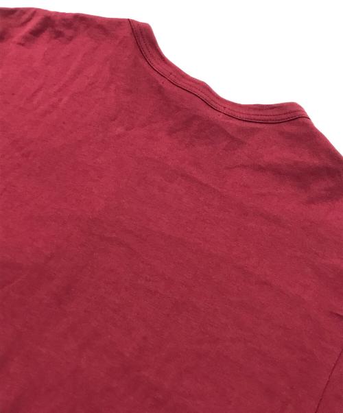 COMME des GARCONS（コムデギャルソン）COMME des GARCONS (コムデギャルソン) ジップデザインカットソー レッド サイズ:XLの古着・服飾アイテム