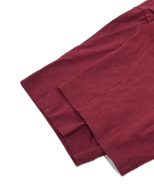 COMME des GARCONS（コムデギャルソン）COMME des GARCONS (コムデギャルソン) ジップデザインカットソー レッド サイズ:XLの古着・服飾アイテム