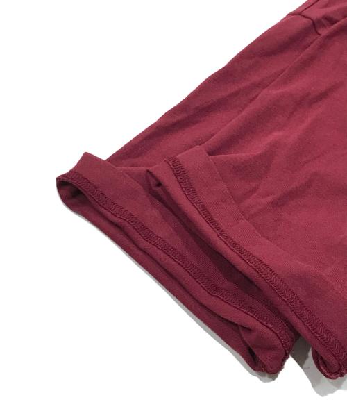 COMME des GARCONS（コムデギャルソン）COMME des GARCONS (コムデギャルソン) ジップデザインカットソー レッド サイズ:XLの古着・服飾アイテム