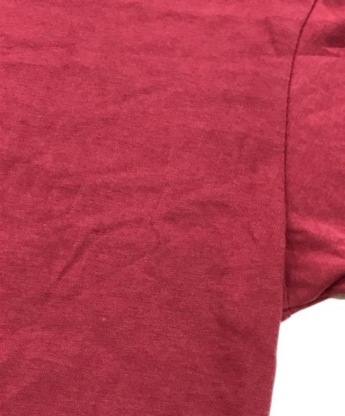 COMME des GARCONS（コムデギャルソン）COMME des GARCONS (コムデギャルソン) ジップデザインカットソー レッド サイズ:XLの古着・服飾アイテム