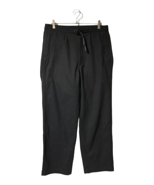 THE NORTHFACE PURPLELABEL（ザ・ノースフェイス パープルレーベル）THE NORTHFACE PURPLELABEL (ザ・ノースフェイス パープルレーベル) Polyester Flannel Field Pants ブラック サイズ:34の古着・服飾アイテム