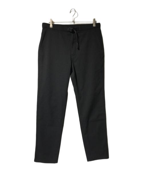 THE NORTHFACE PURPLELABEL（ザ・ノースフェイス パープルレーベル）THE NORTHFACE PURPLELABEL (ザ・ノースフェイス パープルレーベル) Polyester Serge Field Pants ブラック サイズ:34の古着・服飾アイテム