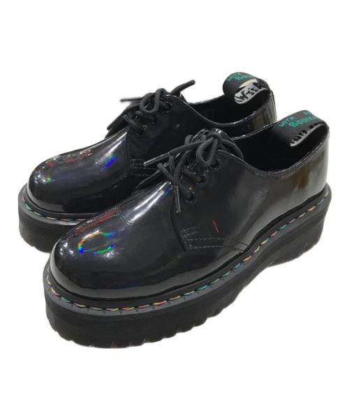 Dr.Martens（ドクターマーチン）Dr.Martens (ドクターマーチン) 1461 QUAD 3 ホール シューズ ブラック サイズ:UK6の古着・服飾アイテム