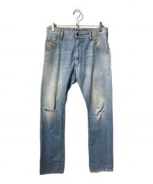 DIESEL（ディーゼル）の古着「KR00LEY/デニムパンツ」｜インディゴ