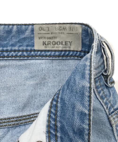DIESEL（ディーゼル）DIESEL (ディーゼル) KR00LEY/デニムパンツ インディゴ サイズ:W28×L30の古着・服飾アイテム