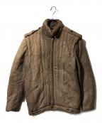 LUCIANO FENALGIルチアーノ・フェナルジ）の古着「レザージャケット」｜ブラウン