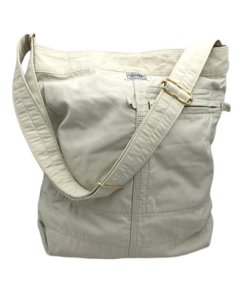 PORTER（ポーター）PORTER (ポーター) M-24ショルダーバッグ ベージュの古着・服飾アイテム