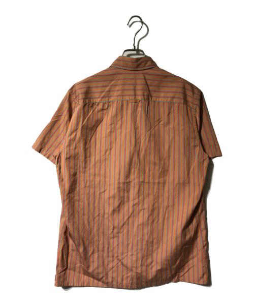 LOUIS VUITTON（ルイ ヴィトン）LOUIS VUITTON (ルイ ヴィトン) ストライプシャツ オレンジ サイズ:Mの古着・服飾アイテム