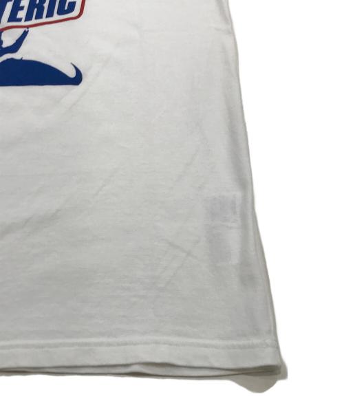 Hysteric Glamour（ヒステリックグラマー）Hysteric Glamour (ヒステリックグラマー) プリントカットソー ホワイト サイズ:Mの古着・服飾アイテム