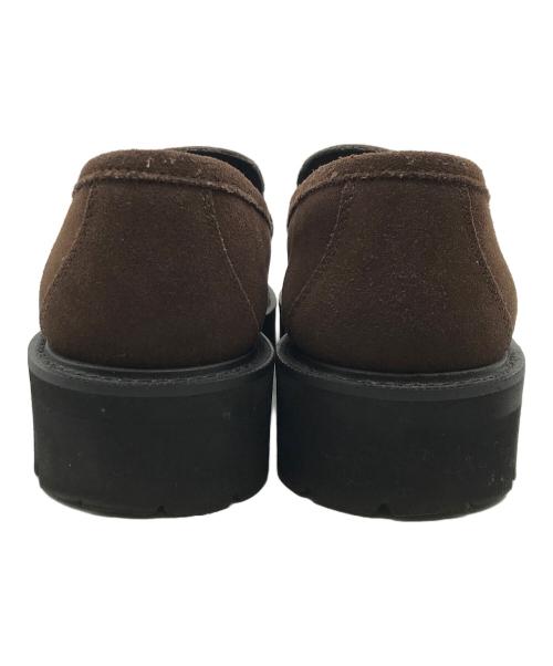 Caminando（カミナンド）Caminando (カミナンド) スウェードローファー ブラウン サイズ:9の古着・服飾アイテム
